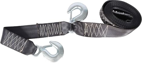 GXYWADY Trailer Winch Strap 2 x 20 with Safety Snap Hook 3300 LBS Replacement for Towing Vehicles Boats Jet Ski