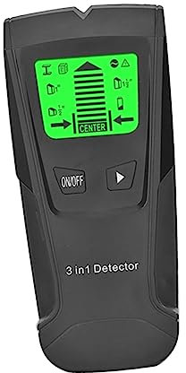 Gadpiparty Detector De Vigas Escáner De Pared Detector De Oro y Plata Sensor De Espárrago Electrónico Detector De Pared De Buscadores De Haz Detector De Clavijas Black