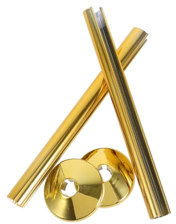 MUSISALY Dekorative Rohrabdeckung Manschetten Für Heizkörperrohre Wasserhahn-eckventile Schutz Und Verkleidung Installieren Geeignet Für Bad Und Küche