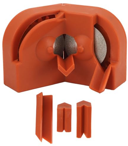 Affilatrice Multiuso per Punte da Trapano, Affilatrice per Punte Elicoidali, Smerigliatrice Portatile con Set di 4 Parti, Facile da Usare per Punte da Trapano Standard e