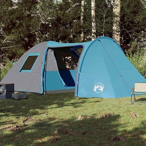 Tenda a cupola familiare per 6 persone, impermeabile, per campeggio, avventure all'aria aperta e gite in famiglia, robusta, leggera e veloce da montare