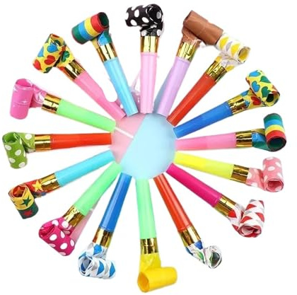 100 sifflets jouets amusants for enfants, jeux de fête et d'anniversaire Pour FêTe