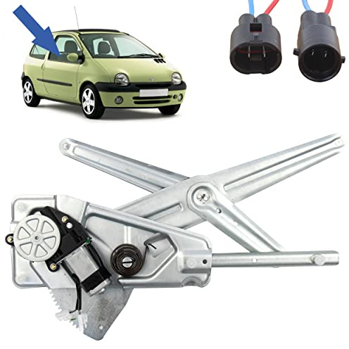 STARKIT PERFORMANCE Leve vitre compatible pour Twingo 1 (1993-2007) AVEC MOTEUR. AVANT DROIT (passager) 8200051780, 7700830597