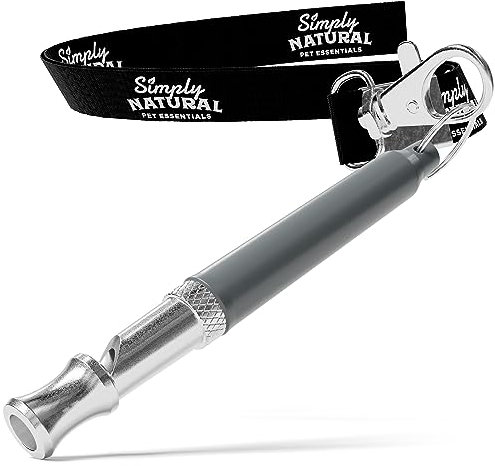 𝗧𝗵𝗲 𝗪𝗶𝗻𝗻𝗲𝗿 𝟮𝟬𝟮𝟬* Hundepfeife für Rückruf mit 50cm Pfeifenband | Whistle für Hundeausbildung, Ultraschall Hundepfeife für Hundetraining, Laut und Weitreichend, Pfeifton für Hundeerziehung