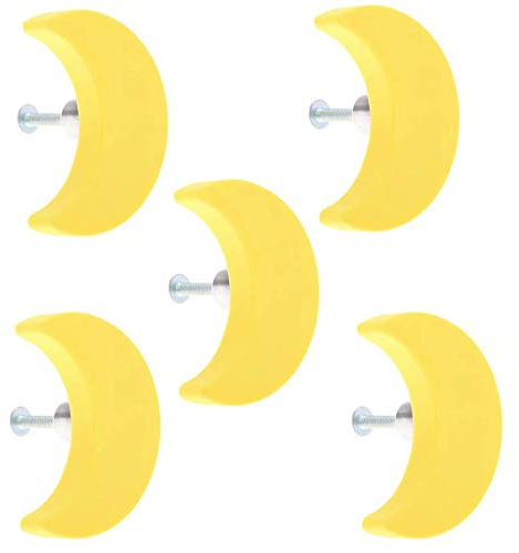 Creatwls 5 Stück Modern Stil Möbelknopf Möbelknöpfe Möbelgriff Küche Griff Türknöpfe Schubladengriffe/Griffe Set Möbelbeschläge Hause Dekorative Accessoires
