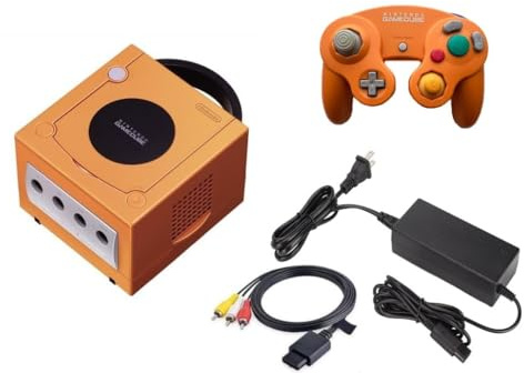 Nintendo Gamecube Console - Spice Orange (Renewed)