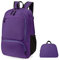HYCOPROT Zaino Pieghevole Ultraleggero 35L, Zaino da Trekking Impermeabile Piccolo Zaini Ripiegabile, Zaino da Viaggio per Donne Uomini Campeggio Escursionismo All'Aperto (Viola-1)