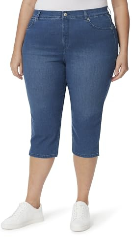 Gloria Vanderbilt Donna Plus Size Amanda Capri Jean, Frisco - Rivetti, 56