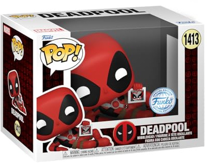 Funko Pop! Marvel - Deadpool Parody - Deadpool Hearts Wolvie - Amazon-Exklusiv - Vinyl-Sammelfigur - Geschenkidee - Offizielle Handelswaren - Spielzeug Für Kinder und Erwachsene - Comic Books Fans