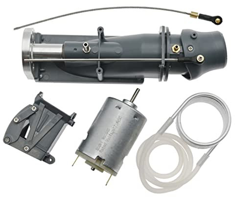 Deger Water Jet Thruster Power Sprayer Pump Water Jet Pump mit 540 Motor + Water Cooling Jacket Set für RC Jet Boat