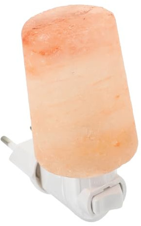 FOYTOKI Lampada Da Tavolo A Parete Con Luce D'Atmosfera Sospesa Da 1 Pezzo Lampada A Incandescenza Da Bagno Lampade Da Parete Con Luce Notturna In Cristallo Di Sale