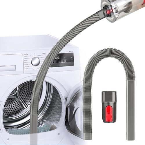 Dryer Vent Lint Removal Tool Vacuum Attachments Hose for Dyson | GEN 5 V15 V12 V11 V10 V8 V7 Detect Outsize Slim Absolute Cyclone Vacuum Dryer Cleaner Kit Nozzle Flexible Hose