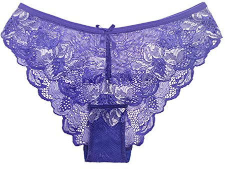 SRZYMJ Unterwäsche Frauen Baumwolle Spitze Baumwolle Stretch Unterhosen Bauchweg Baumwolle Panties Unterwäsche Panties & Hipsters Taillenslip Baumwolle Hautfarben Tangas Spitze Rot Slips Strings