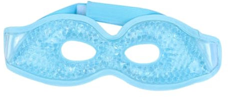 DRESSOOS Augenmaske Aus Pvc Mit Klettband Kaltkompresse Wiederverwendbare Augenbinde Für Schlafpflege Heiß-kalt-gelkompresse Gegen Schwellungen Und Trockenheit
