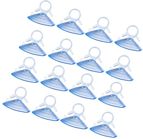 OKUMEYR Saugnapf Pvc Schwalbenschwanz 4,5cm Autovorhanghalter Auto Sonnenschutz Saugnapf Mit Starker Haftkraft Für Windschutzscheibe Und Glatte Oberflächen 50 Stück