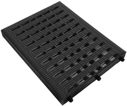NUOBESTY Gutter Cover Removable Plastic Grate Outdoor Drain Covers for Garden Garage Use As Rainwater Grate