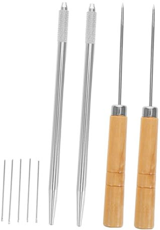 OHPHCALL Kit de Enraizamiento de Cabello para Muñecas Cabezales Intercambiables, Juego Completo de Agujas de Precisión, para Manualidades y Bricolaje