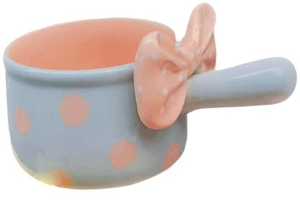 Sharplace Ceramic Soup Crock French Onion Soup Bowl with Handles 600ml Fruit Salad Bowl for Pasta Restaurant Home Beef Stew, Blue