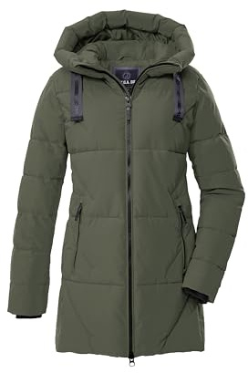 G.I.G.A. DX Mujer Parka de invierno funcional GW 30 WMN QLTD PRK | Repelente al agua 10.000 mm; transpirable 3.000 g/m²/24 h; cortavientos; bolsillos cremallera; protección frente al frío