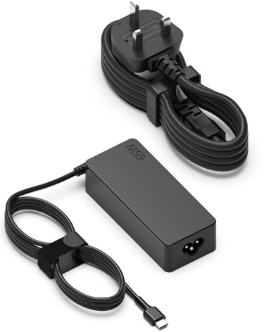 Haiyistar 65W USB C Laptop Charger Compatible with Lenovo ThinkPad/Yoga | for Lenovo Chromebook, Steam Deck, HP, Dell, Acer, Asus, Huawei Matebook, MacBook Air/Pro, Samsung and All Type C Devices