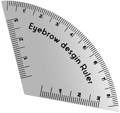 Yonuaret Augenbrauen Messwerkzeug | Augenbrauen-Zielformungswerkzeug | Vielseitige Brauen-Schablone Für Frauen Anfänger Reise Bühnenauftritt Tägliches Makeup Heimsalon