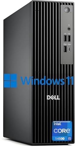 Dell Pro Business Desktop, New OptiPlex Version, 14th Gen 14-Core i5-14500(Beat i7-13700), 16GB DDR5 RAM, 512GB PCIe SSD, Dual 4K Monitor Support, Ultra-Quiet Design, USB-C, Windows 11 Pro