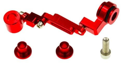 LIANFOND Motorcycle Brake Disc CNC Aluminum Alloy Oil Bottle Stand Bracket for Most Motorcycles, Dirt Bikes, ATV Gold, Silver, Red, Blue