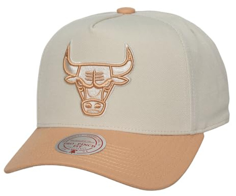 Mitchell & Ness NBA Chalk Dust Pro Snapback Cap Chicago Bulls beige