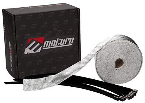 Moturo Hitzeschutzband aluminium