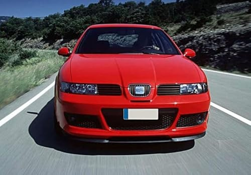 Cup Front Spoiler Lippe Schürze Ansatz ABS Lackierbar Schwarz