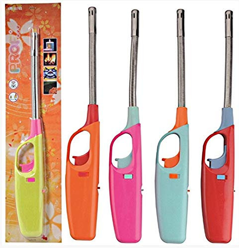 SoBazar - 1 ALLUME GAZ FLEXIBLE BRIQUET ÉLECTRONIQUE