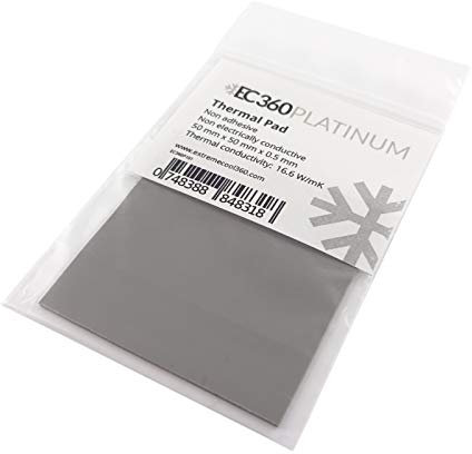EC360® Platinum 16,6W/mK Thermal Pad (50 x 50 x 0,5 mm)