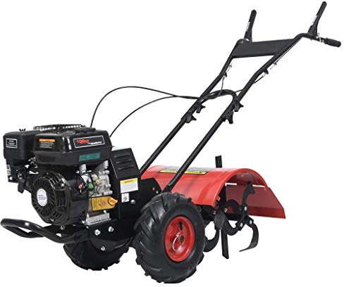 pedkit Motoculteur Essence Cultivateur à Essence Motobineuse 6,5 ch 196 CC