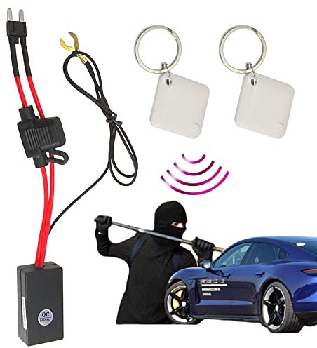 Eastuy Car Immobilizer System,Auto-Sensing Function Smart Key Car Alarm System | Wireless Immobilizer Security System With Anti Hijacking Lock Circuit Cut Off