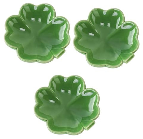 MAGICLULU 3pièces Plateau De Bijoux Céramique Forme De Support De Bagues Et Organisateur Décoratif Pour Maison Et Bureau