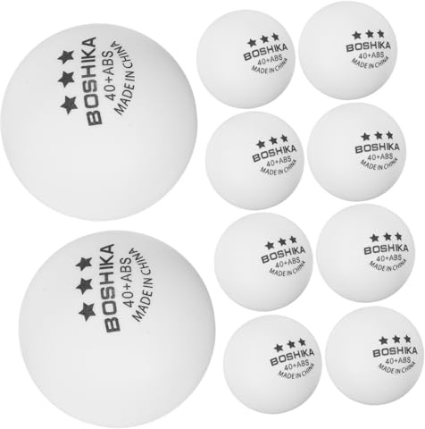 Milisten 20 STK Hochelastische und langlebige Tischtennisbälle (weiß) 50 Stück tischtennisplatten Tischtennis bälle Pong-Training Bälle für Pong Pong-Bälle Bälle für Tischtennis Dauerhaft