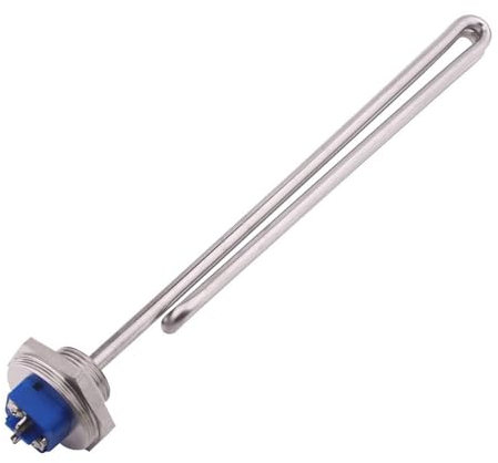 DAVBIR Heating Element 230v 3500w 240v 2400w DN25 1BSP Heater with Stainless Steel Housing or with Bakelite Cover for Brewery perfection (Color : B-230v 3500w, Size : With SUS cap)