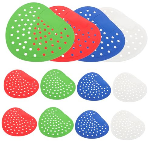 PartyKindom 16pièces Tapis Urinal Scenté Pour Toilettes Élimination Des Odeurs Écran Anti-bouchage Multi-usages Pour Propreté Et Fraîcheur