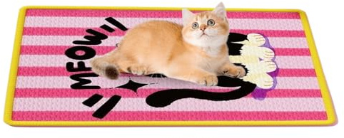 Monozoz Tappetino Graffiante per Gatti Autoadesivo - Tappetino Graffiante Adesivo per Gatti, Per Protezione Mobili E Affilare Unghie Gattini Per Soggiorno Camera Da Letto Pavimento Scale
