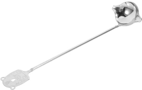 GALPADA Louche à Sauce Cuisine Professionnelle et Compatible Lave-vaisselle Manche Long Portable en Acier Inoxydable avec Bec Verseur Design Raffiné