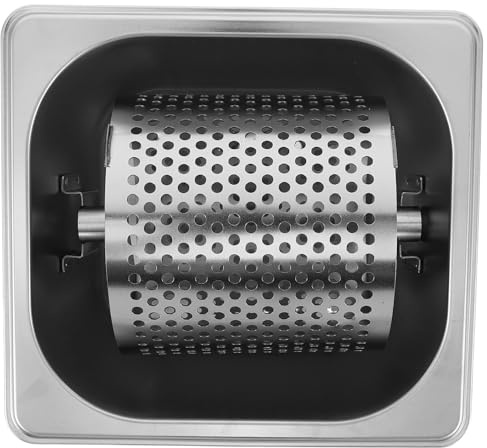 TOYZFRIENDY Butterroller aus Edelstahl 18 L mit Ständer Butterstreicher für Burger Kuchen und Brot Gleichmäßige Butterverteilung für Grill Picknick und Frühstück