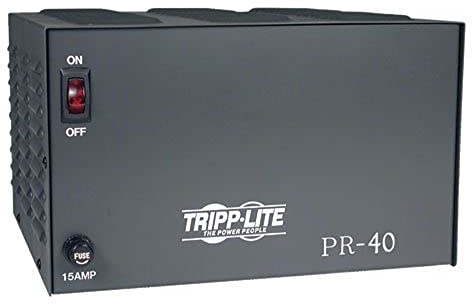 Tripp Lite PR40 DC Power Supply 40A 120V AC Input to 13.8 DC Output TAA GSA