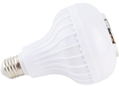 FTVOGUE E27 12W LED RGB Blue Dooth, speciali lampadine decorative per altoparlanti, musica senza fili, con telecomando