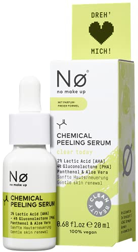 No clear today Chemisches Peeling Serum AHA/PHA - chemisches Gesichtspeeling Serum mindert Rötungen und Irritationen - Gesichtsserum geeignet für unreine & empfindliche Haut, 20 ml