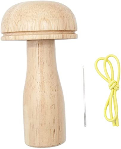 Stopfpilz, schönes Holzpilz Darner, Stopfei für Socken, Speedweve Stopfwerkzeug zum Nähen Stopfen Nadel Patch Löcher in Kleidung