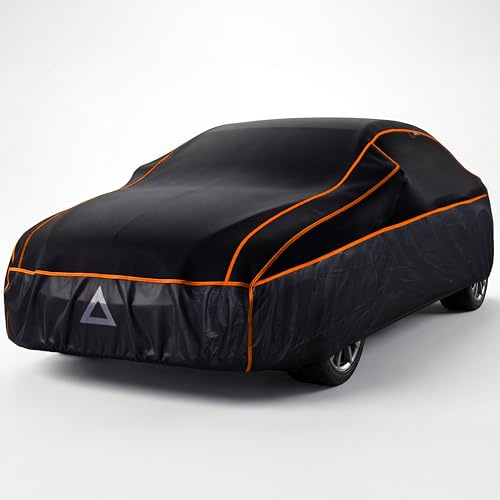 Upgrade4cars Car Hail Protection Cover | All-Season Waterproof Car Cover | Universal Fit Outdoor Vehicle Tarpaulin | Suv: M 432 * 185 * 145 cm