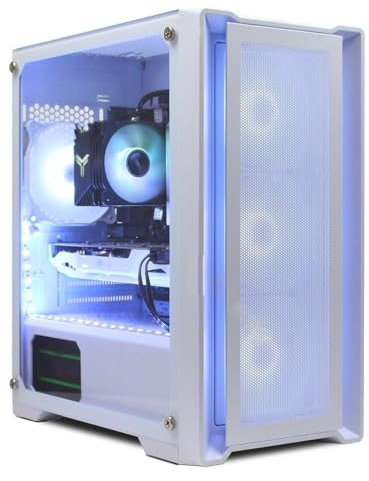 BEDROCK OPAL Gaming PC – RTX 5060 8GB – i5 12400F – 16GB DDR5 – 1TB Gen4 M.2 – Wi-Fi – Windows 11