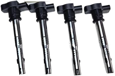 DZSQOSJB Zündspule 07K905715G Zündspule 07K905715G Für VW Für Jetta Für Golf Für Passat Für Tiguan Für MAGOTAN Zündung Modul Zündverteiler(4 PCS)
