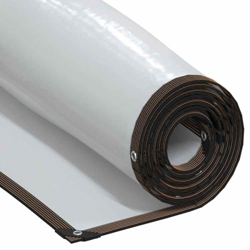 vidaXL Lona Transparente con Ojales Polietileno 3x6 m