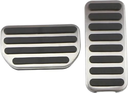 GENMAIBIGAO Auto Pedal Abdeckung für Suzuki SX4 Aerio Ciaz Vitara S-Cross Splash Ignis Kizashi Sidekick Samurai,Gaspedal Bremspedal Pedalauflagen Bremse Fußpedal Accelerator Kupplung,A/at